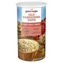 Giant Eagle Old Fashioned Oats - 42 oz