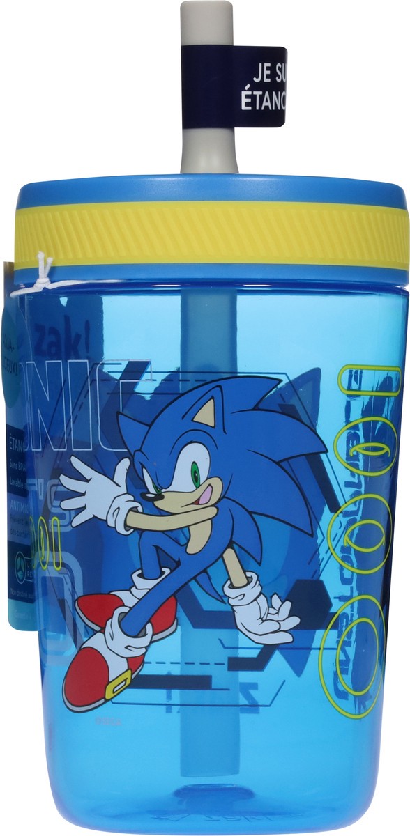 slide 7 of 11, Zak! Designs Everyday Smiles 15 Ounce Leak-Proof Bottle 1 ea, 1 ct