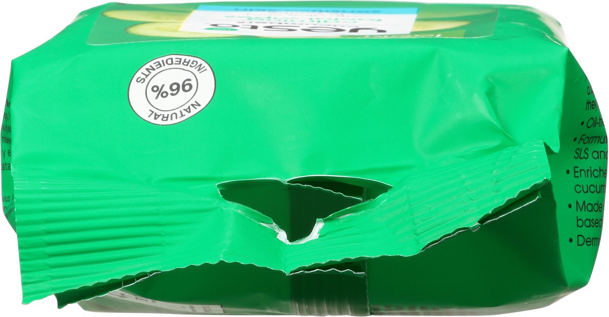 slide 9 of 9, Yes to Cucumbers Soothing Hypoallergenic Facial Wipes, 30 ct