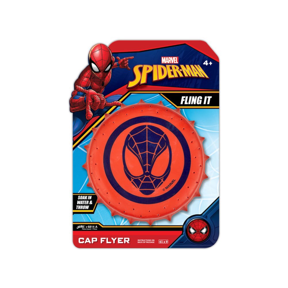 slide 1 of 1, Ja-Ru Spider-Man Cap Flyer, 1 ct