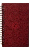 PlanAhead Wirebound Address Book - Red