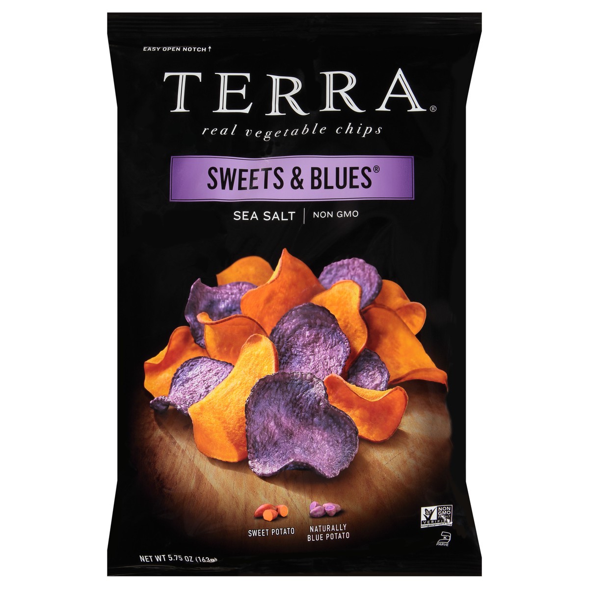 slide 1 of 7, Terra Chips Sweet & Blue, 5.75 oz