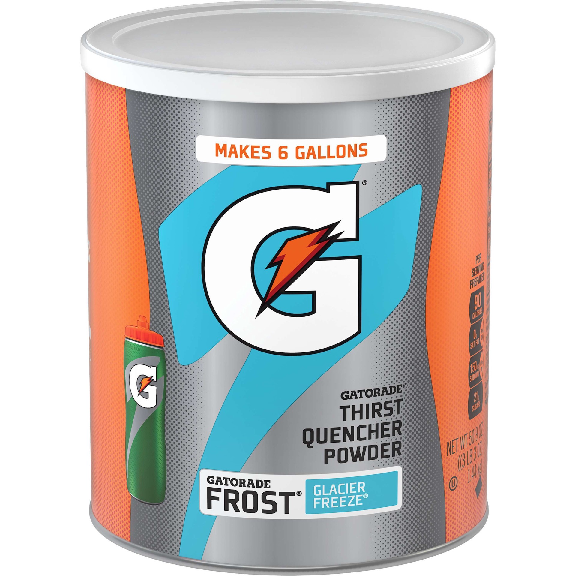 slide 1 of 4, Gatorade Frost Glacier Freeze Sports Drink Mix, 50.9 fl oz