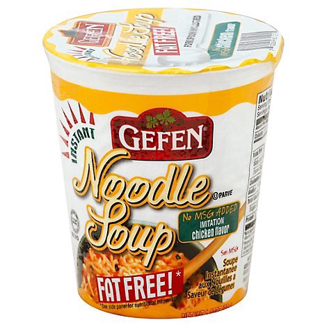 slide 1 of 1, Gefen Soup Noodle Instant Imitation Chicken Flavor - 1.92 Oz, 1.92 oz