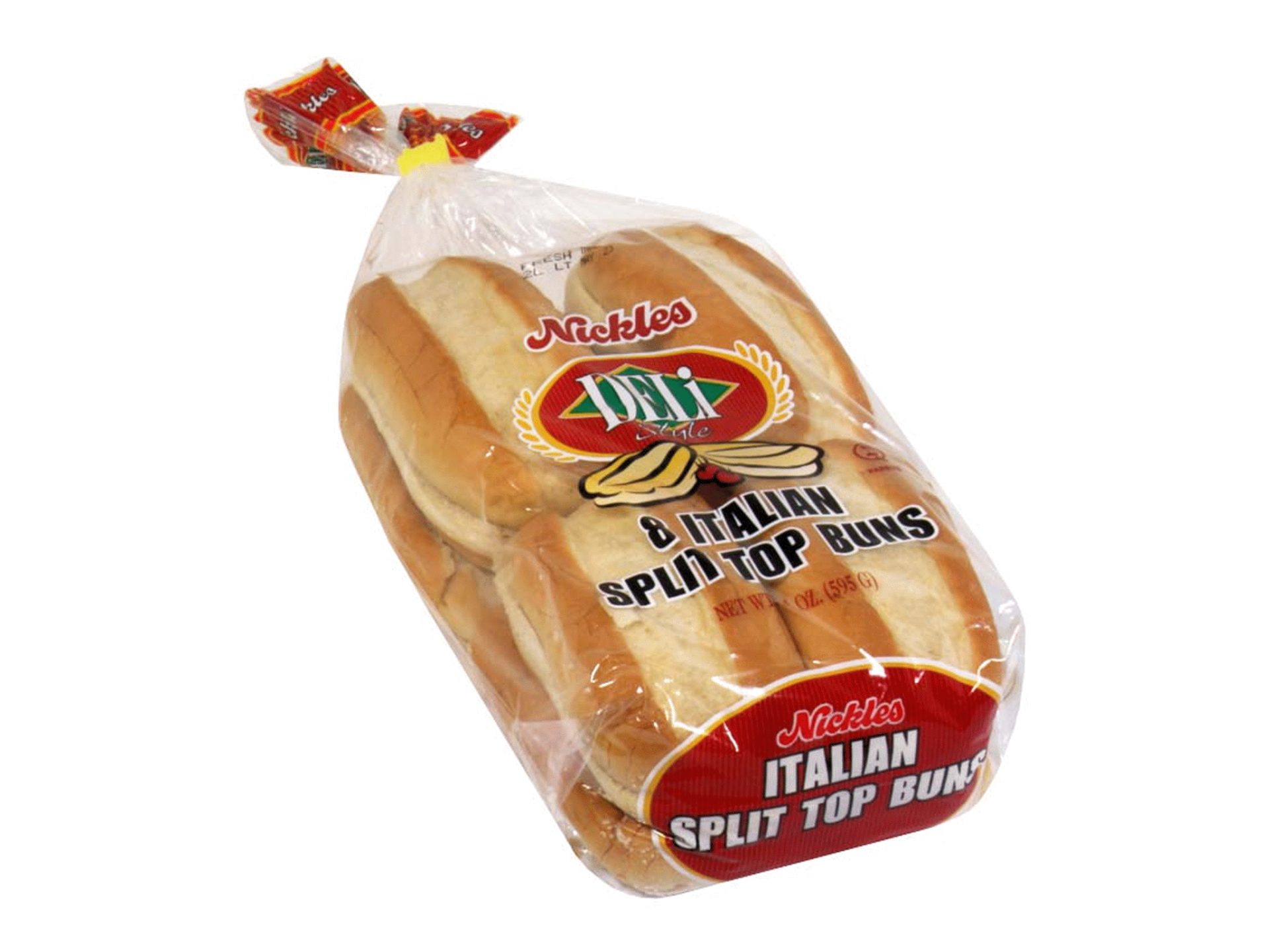 slide 1 of 1, Nickles Bakery Deli Bun Ital Split, 8 ct