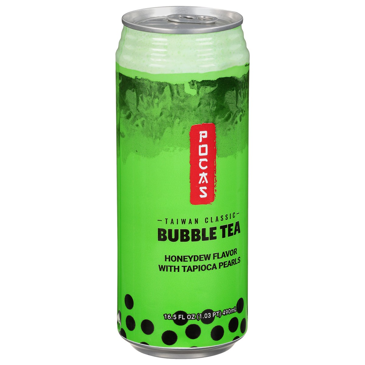 slide 4 of 9, Pocas Honeydew Flavor Bubble Tea With Tapioca Pearls - 16.5 fl oz, 16.5 fl oz