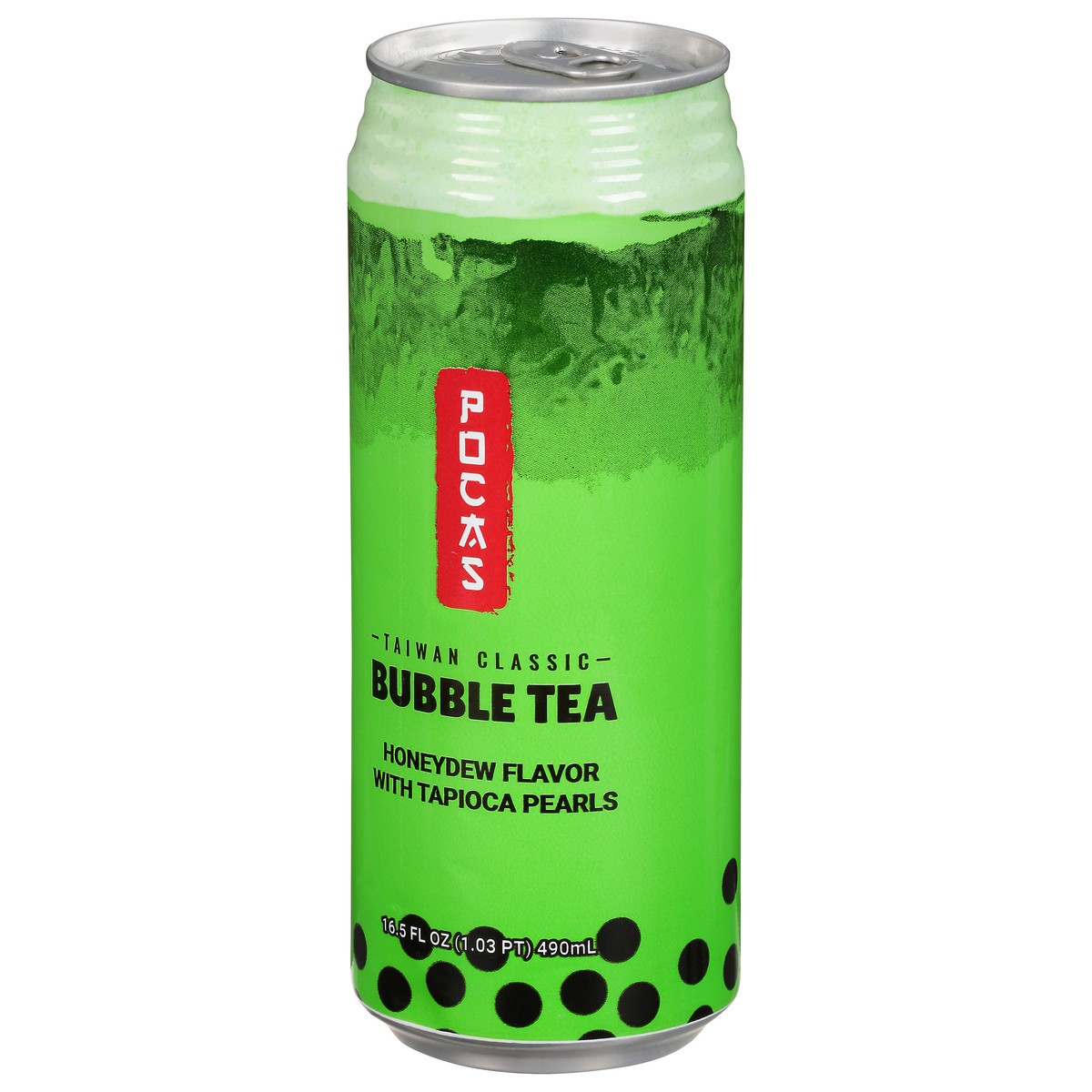 slide 8 of 9, Pocas Honeydew Flavor Bubble Tea With Tapioca Pearls - 16.5 fl oz, 16.5 fl oz