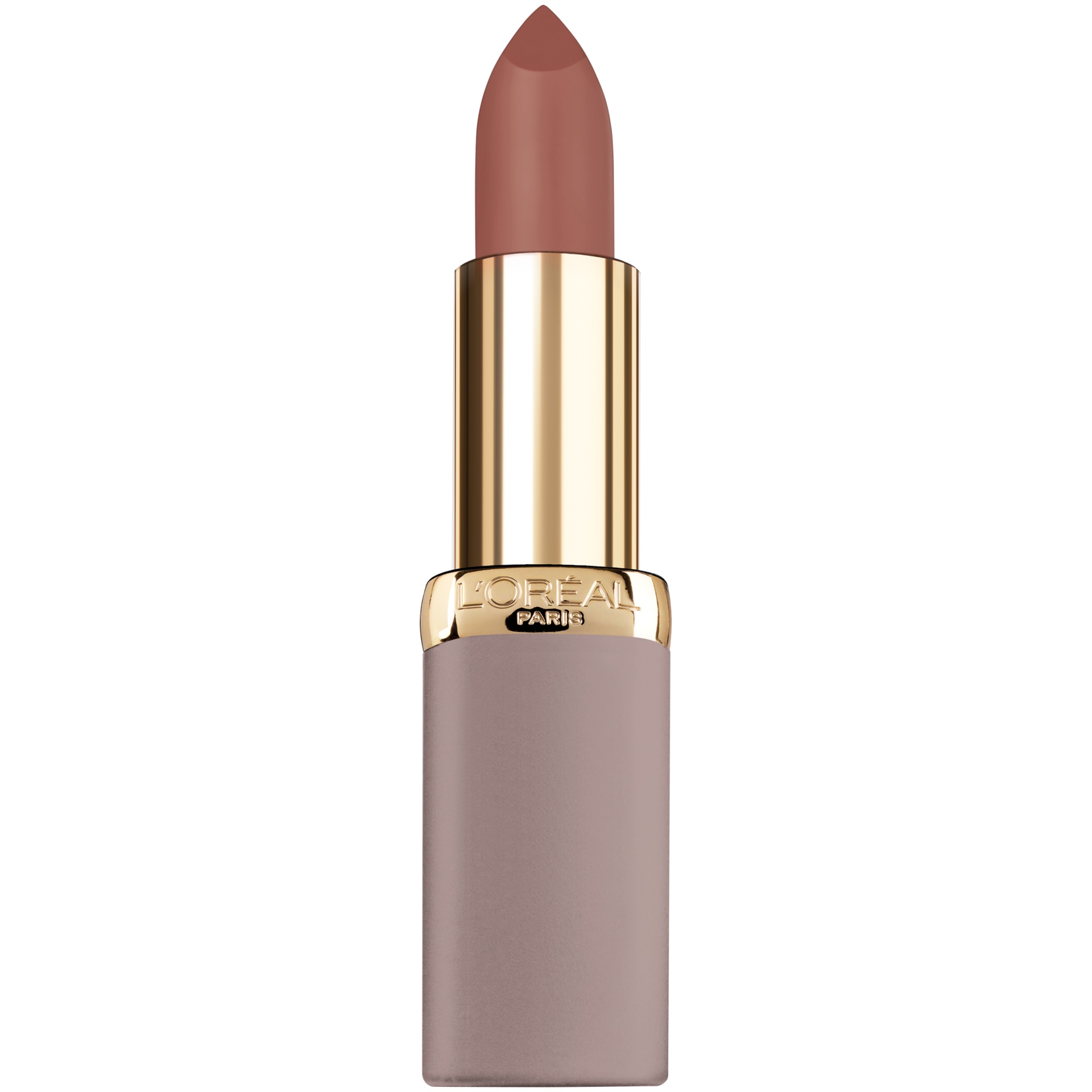 slide 2 of 2, L'Oréal Paris Colour Riche Ultra Matte Highly Pigmented Nude Lipstick, All Out Pout, 0.13 oz