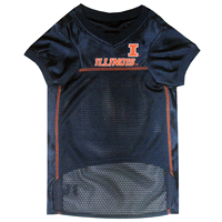 slide 2 of 5, Pets First Illinois Mesh Jersey, X-Small, XS