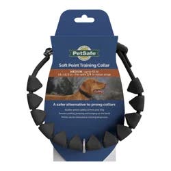 Soft Point Training Collar Medium 3/4" Black