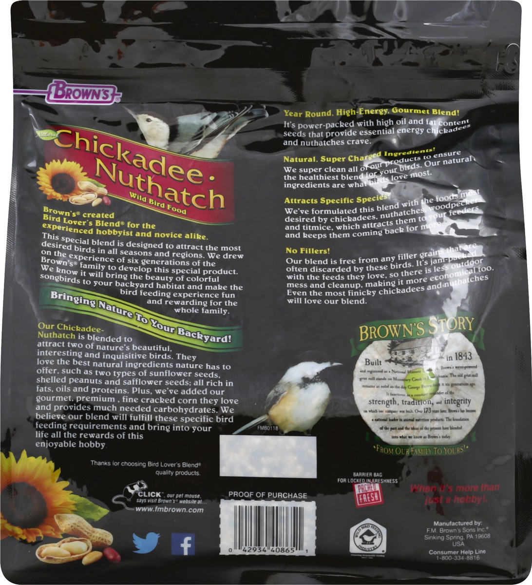 slide 4 of 12, Brown's Wild Bird Food 4.5 lb, 4.5 lb