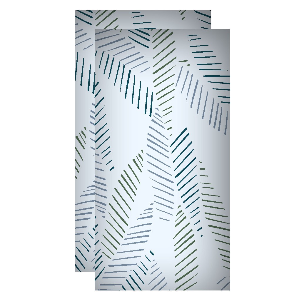 slide 1 of 1, SDS for HD Designs Terry Kitchen Towels - Blue, 2 ct