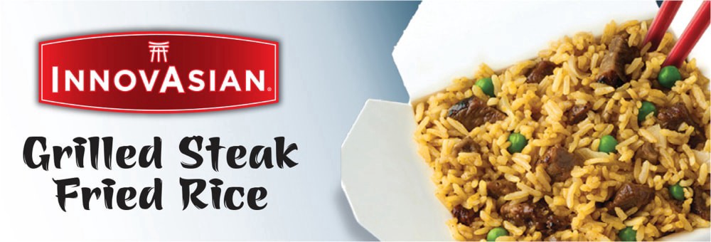 slide 6 of 6, InnovAsian® Grilled Steak Fried Rice, 16 oz