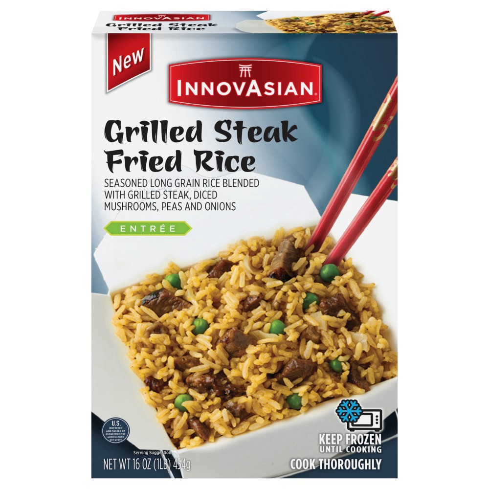 slide 1 of 6, InnovAsian® Grilled Steak Fried Rice, 16 oz