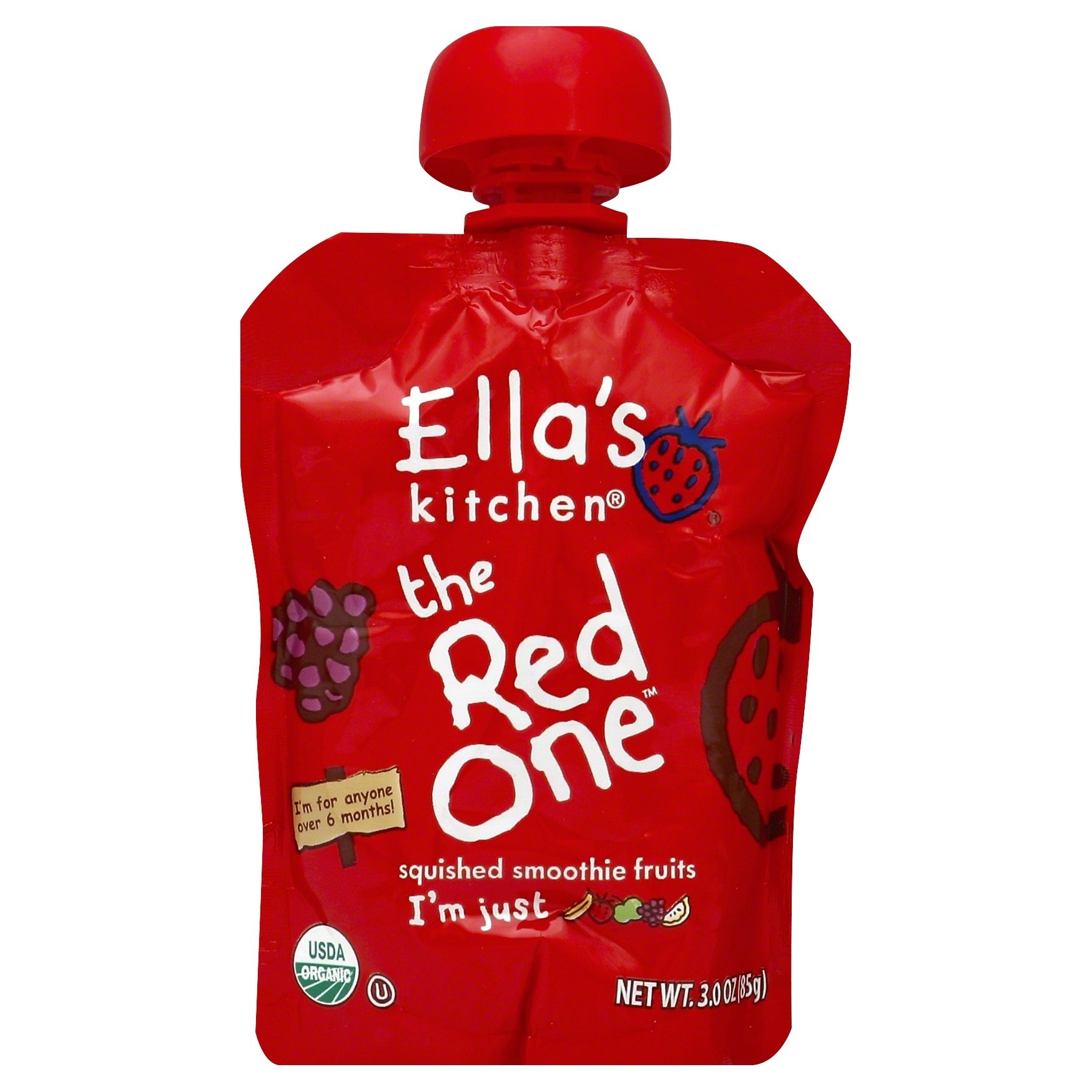 slide 1 of 1, Ella's Kitchen The Red One Baby Food, 3 oz