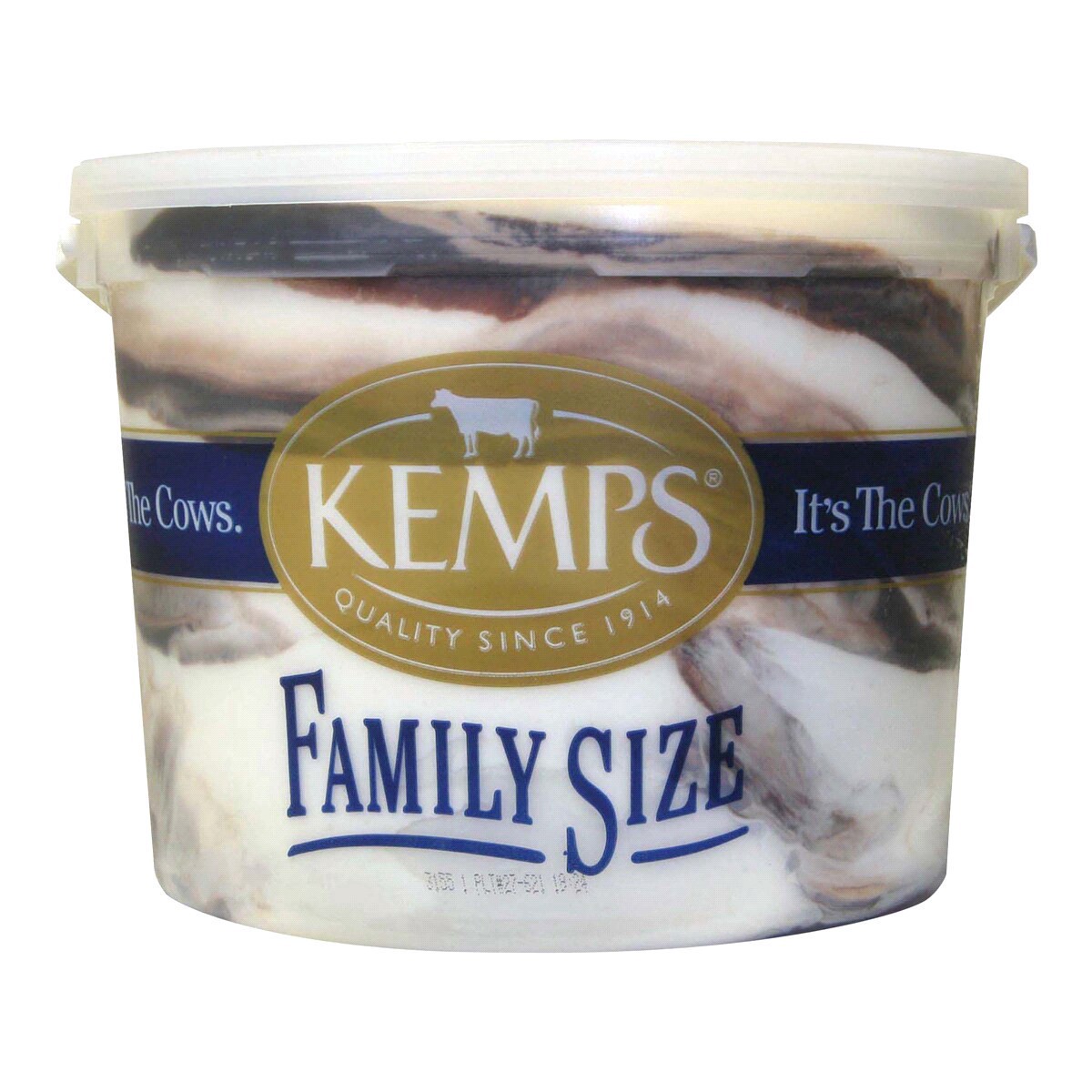 slide 1 of 5, Kemps Tin Roof Sundae Ice Cream Family Size, 1.03 gal