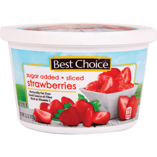 Best Choice Frozen Sliced Strawberries 15.5 oz | Shipt