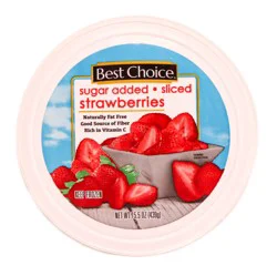 Best Choice Frozen Sliced Strawberries