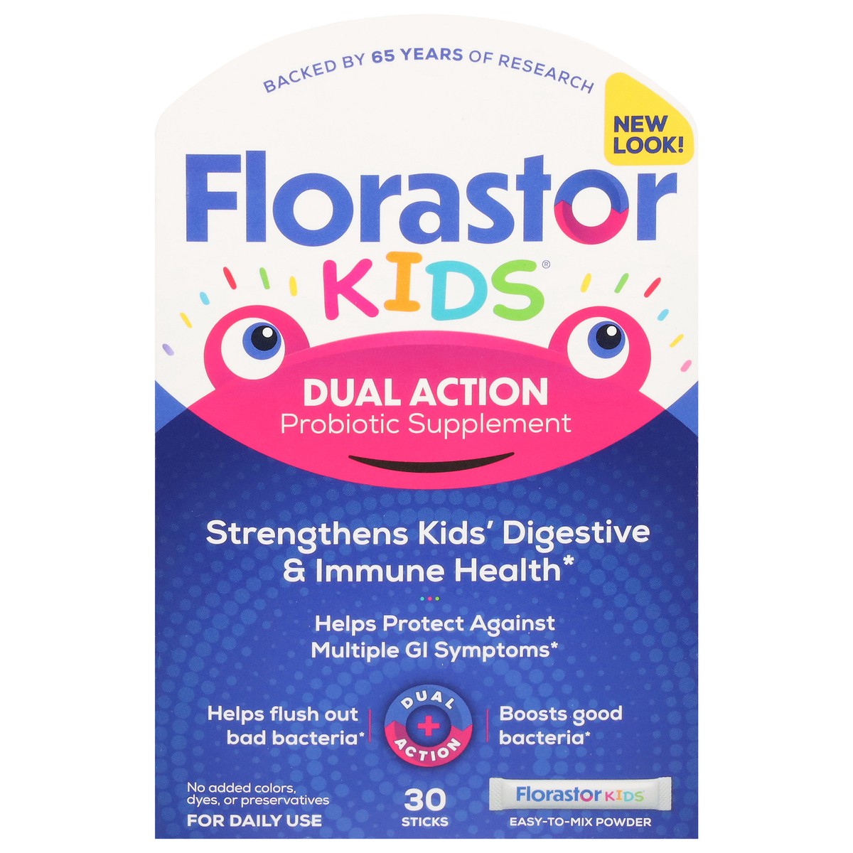 slide 1 of 8, Florastor Kids Daily Probiotic Supplement, 250 mg, 30 Sachets, 30 ct