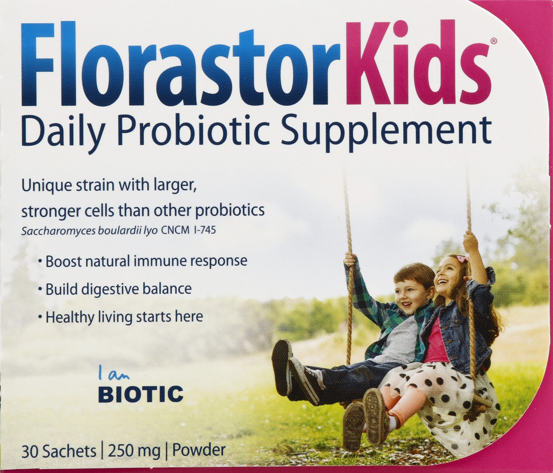 slide 1 of 2, Florastor Kids Daily Probiotic Supplement, 30 ct