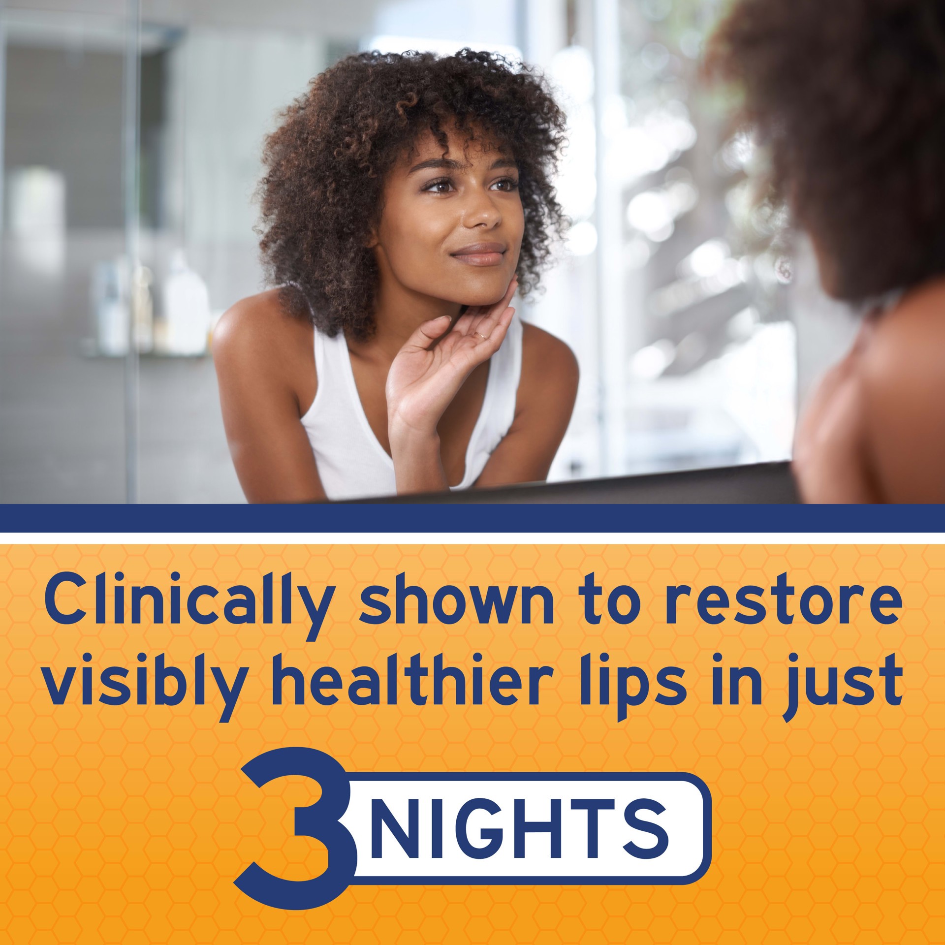 slide 4 of 9, Neosporin Lip Health Overnight Renewal Therapy White Petrolatum Lip Protectant, Lip Moisturizer to Nourish & Repair Dry Lips, Helps Relieve, Prevent & Protect Chapped Lips, 0.27 oz, 0.27 oz