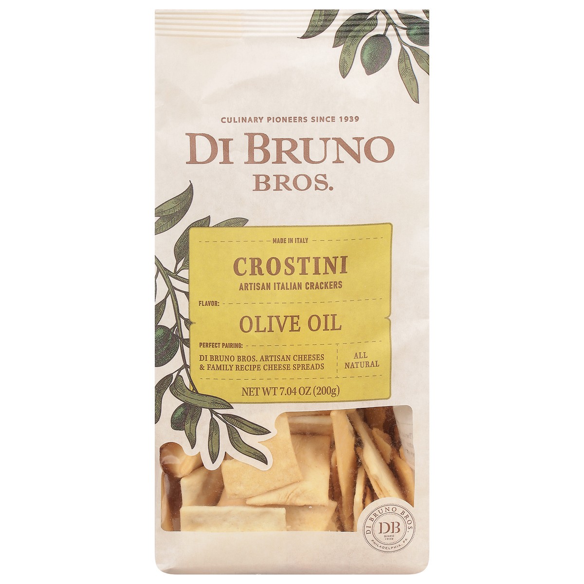 slide 1 of 13, Di Bruno Bros. Olive Oil Crostini 7.04 oz, 7 oz