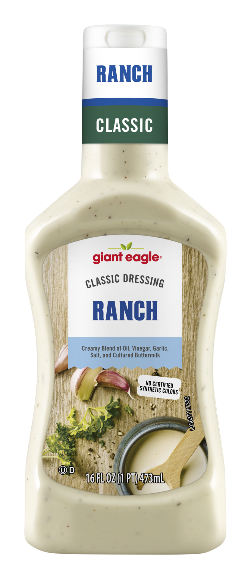 slide 1 of 1, Giant Eagle Ranch Dressing, 16 oz