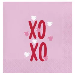 Holiday Home Valentine XOXO Napkins