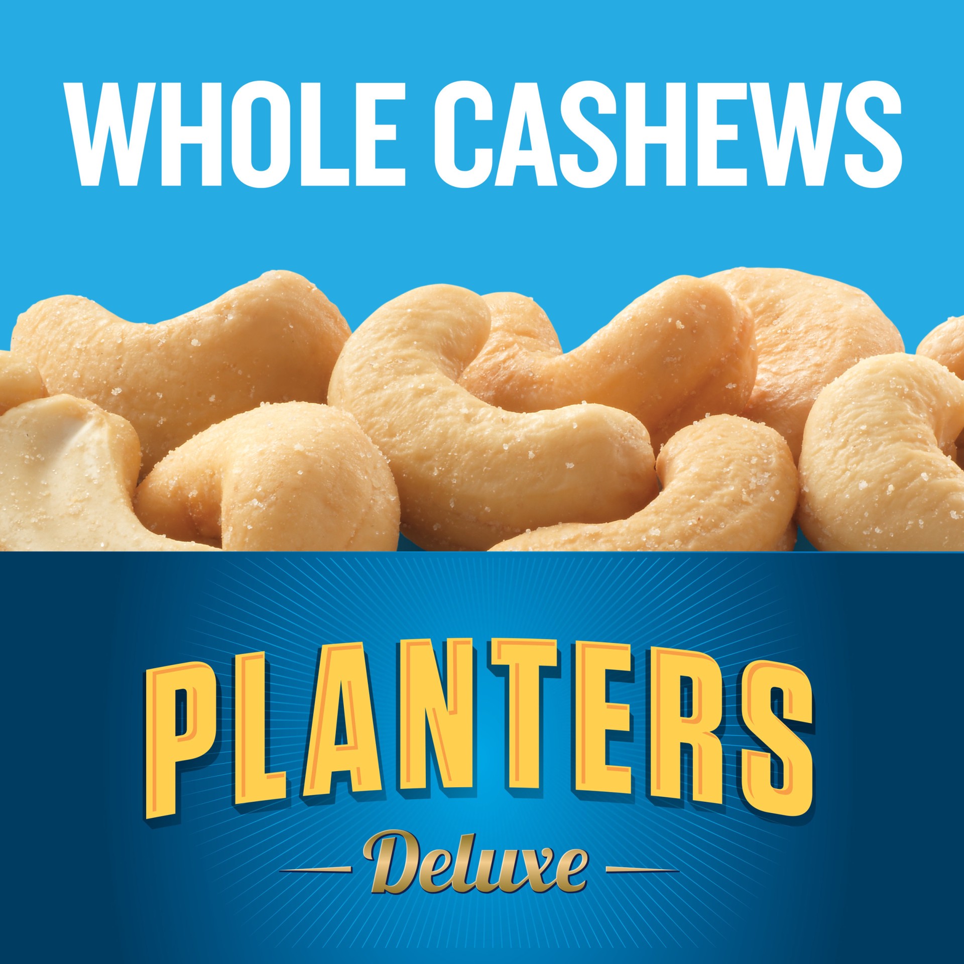 slide 4 of 5, Planters Deluxe Lightly Salted Cashews 8.5 oz, 8.5 oz