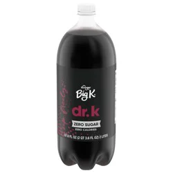 Big K Dr. K Oh! Zero Calorie Soda - 2 liter