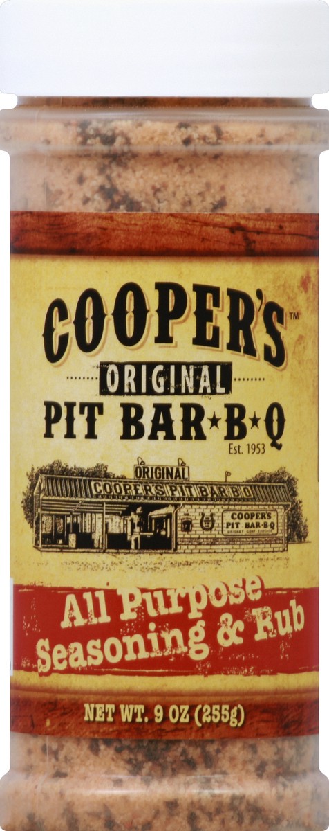 slide 2 of 6, Coopers Original Pit Bar B Q Seasoning & Rub 9 oz, 9 oz