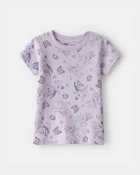 Carter's Toddler Girl Bluey Graphic Tee - Purple Multi 3T