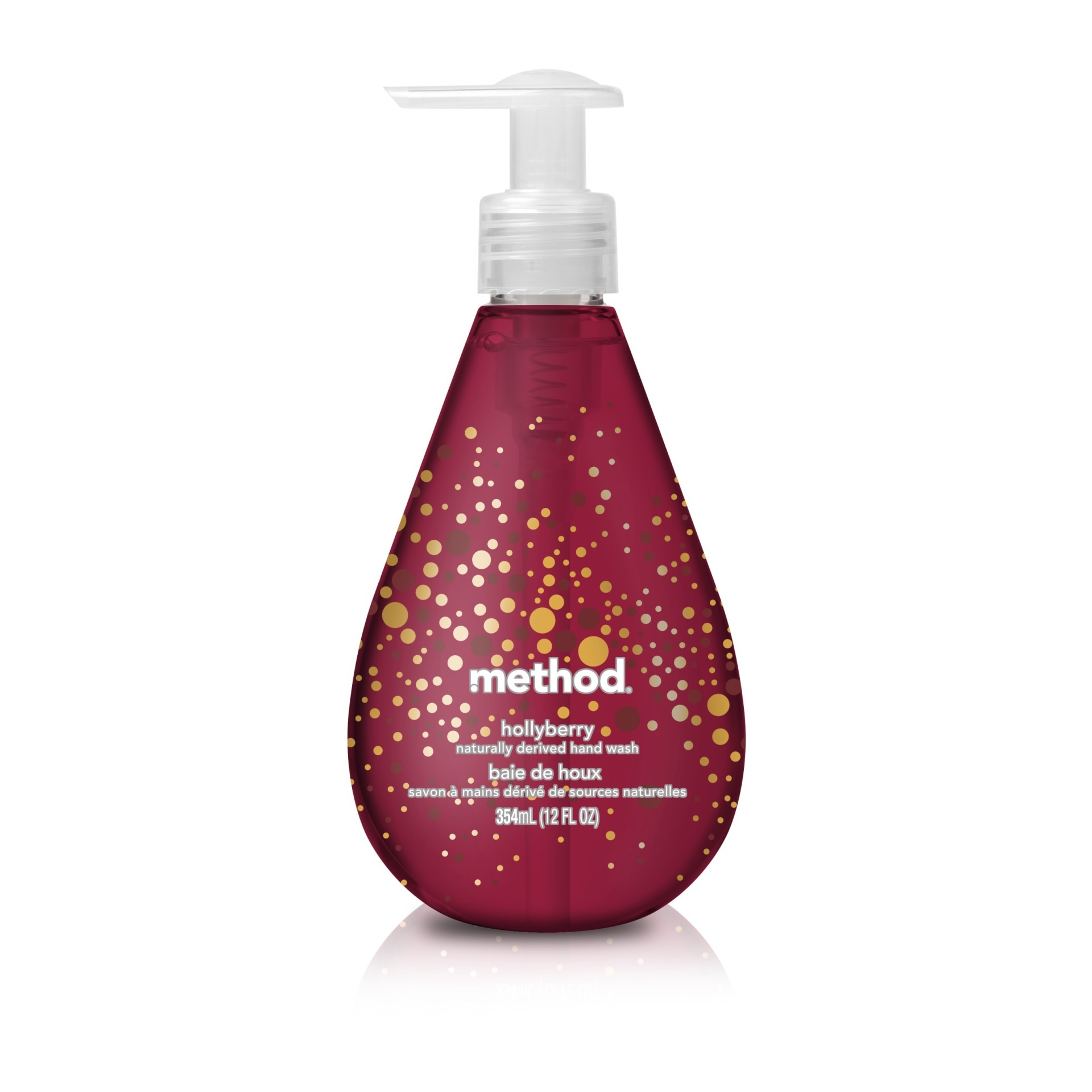 slide 1 of 1, method Gel Hand Soap Hollyberry, 12 fl oz