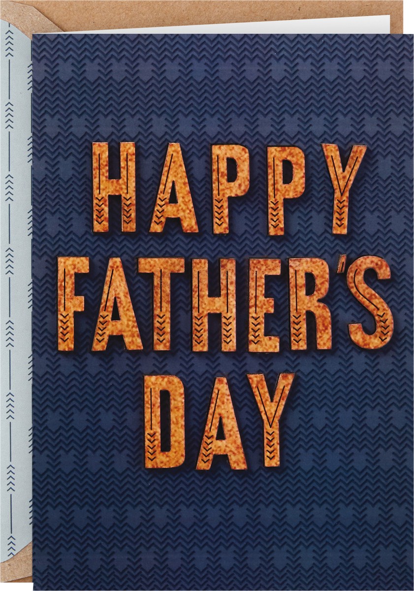 slide 3 of 3, Signature Hallmark Signature Father's Day Card (Cork Lettering, Thankful for You), 1 ct