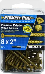 PowerPro Wood Screws, Premium Exterior