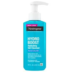 Neutrogena Hydro Boost Hydrating Hyaluronic Acid Gel Facial Cleanser, Facial Wash, 7.8 oz