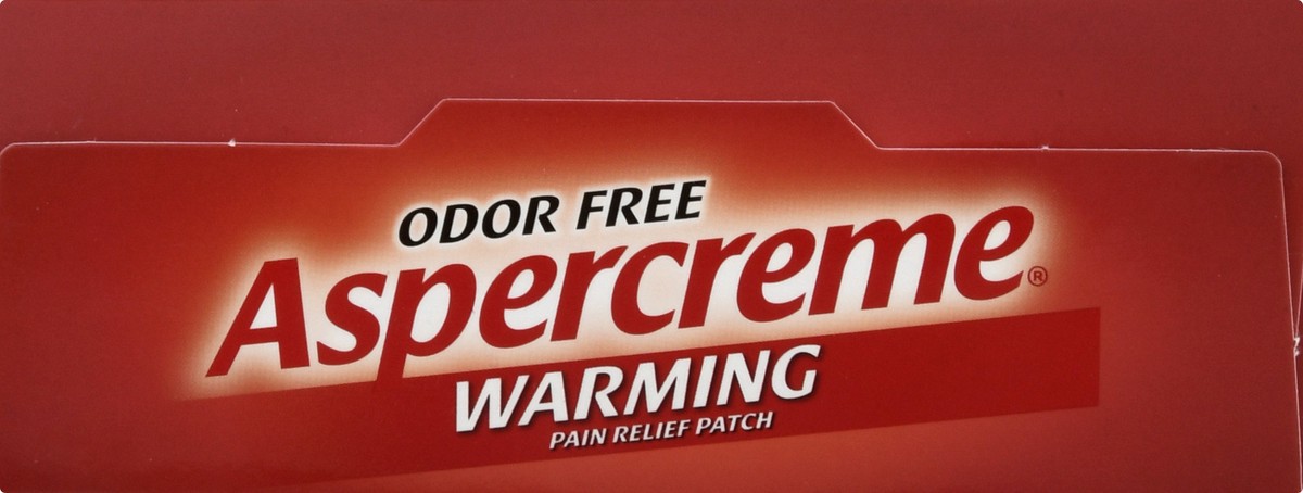 slide 3 of 10, Aspercreme Warming Patches, 5 ct