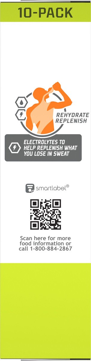 slide 4 of 6, Gatorade Zero Zero Sugar Thirst Quencher Powder Lemon Lime - 10 ct, 10 ct