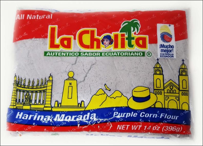 slide 1 of 1, La Cholita Chol Harina Morada, 14 oz