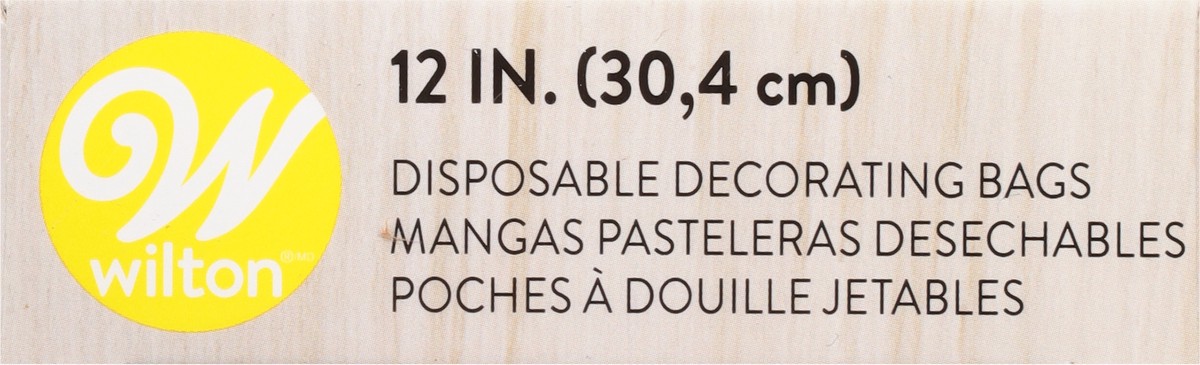 slide 4 of 9, Wilton Disposable Decorating Bags 12 ea, 12 ct