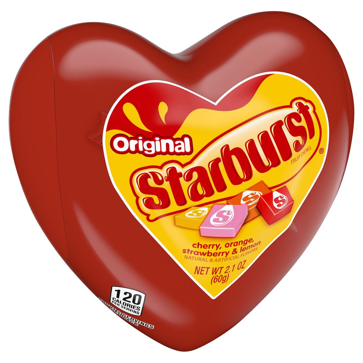 slide 3 of 7, Starburst Original STARBURST Filled Valentines's Day Heart (2.1-Oz. Package), 2.1 oz