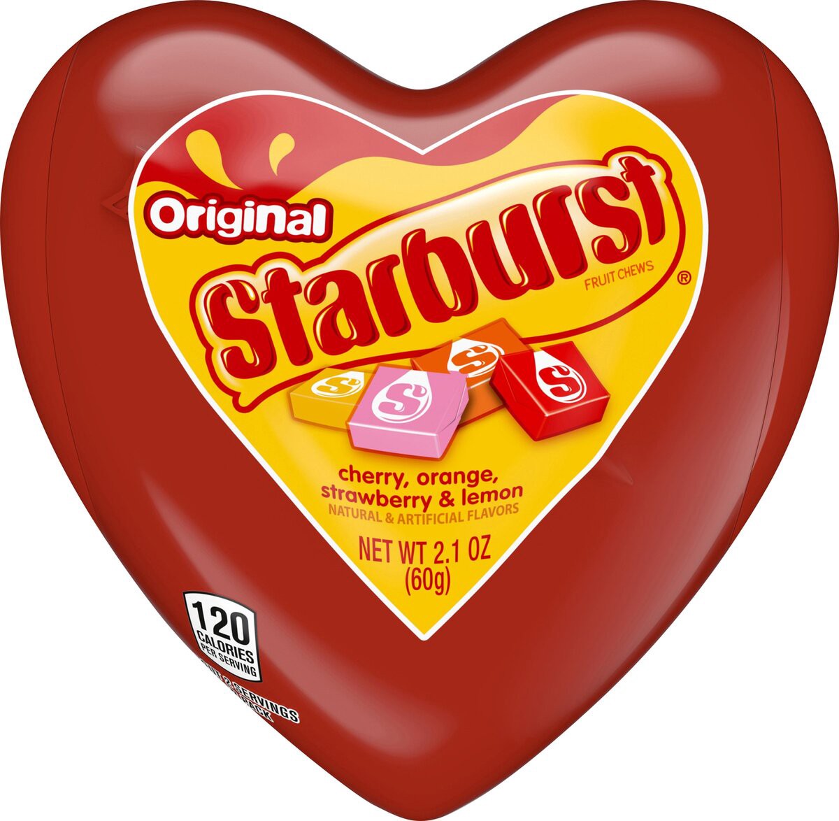 slide 7 of 7, Starburst Original STARBURST Filled Valentines's Day Heart (2.1-Oz. Package), 2.1 oz