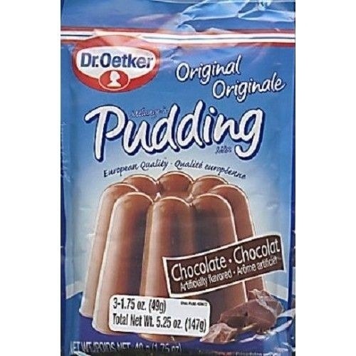 slide 1 of 1, Dr. Oetker Poudre Pudding Power Chocolate, 1.75 oz