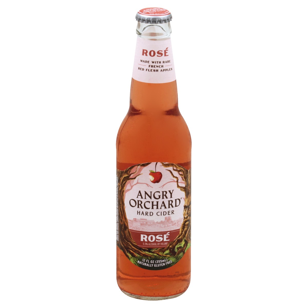 slide 3 of 5, Angry Orchard Hard Cider 12 oz, 12 fl oz