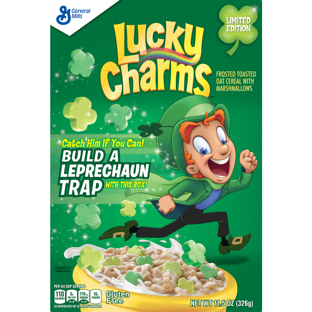 slide 1 of 1, Lucky Charms General Mills Limited Edition Lucky Charms Cereal, 11.5 oz