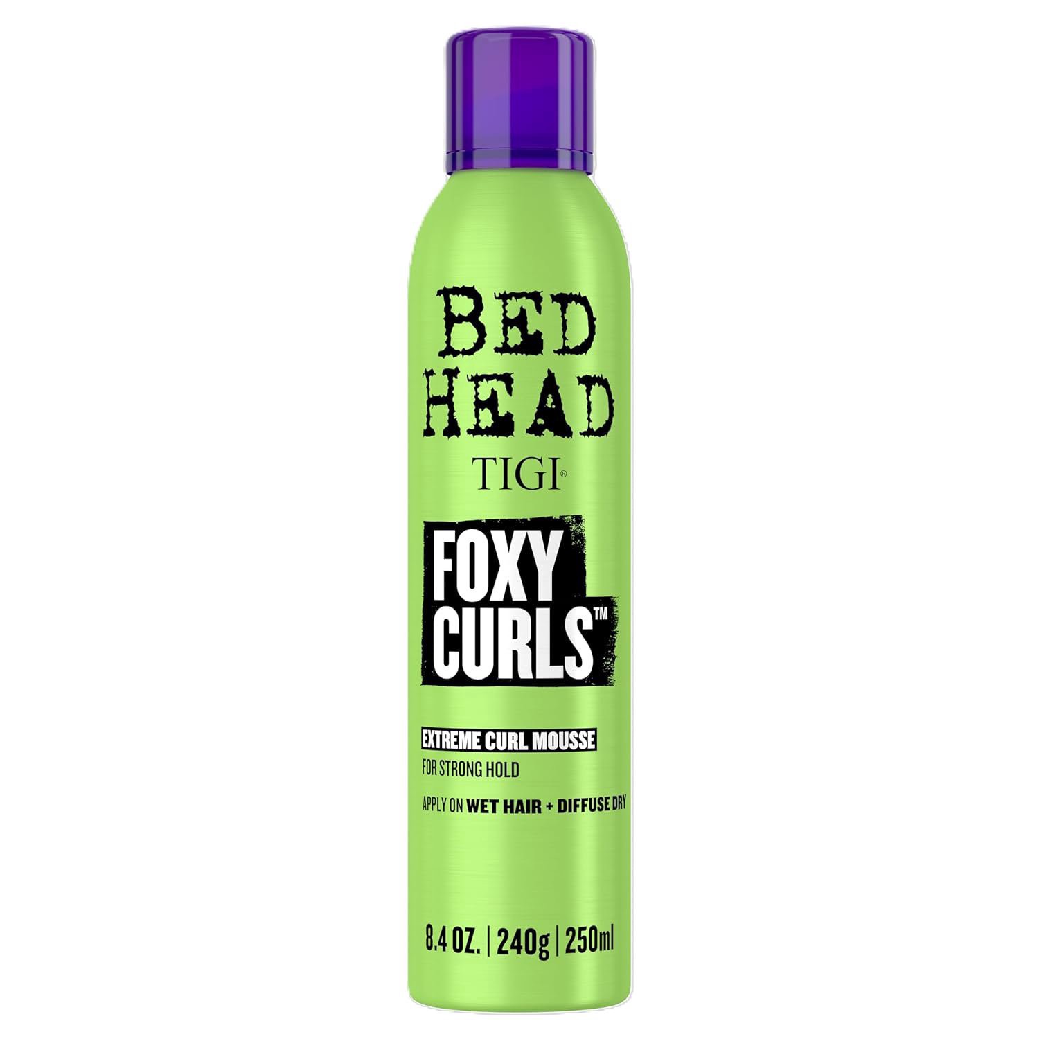 slide 1 of 1, TIGI Bed Head Foxy Curls Extreme Curl Mousse, 8.4 oz