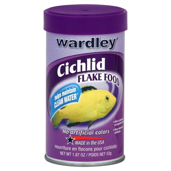 slide 1 of 1, Wardley Cichlid Flake Food, 1.87 oz