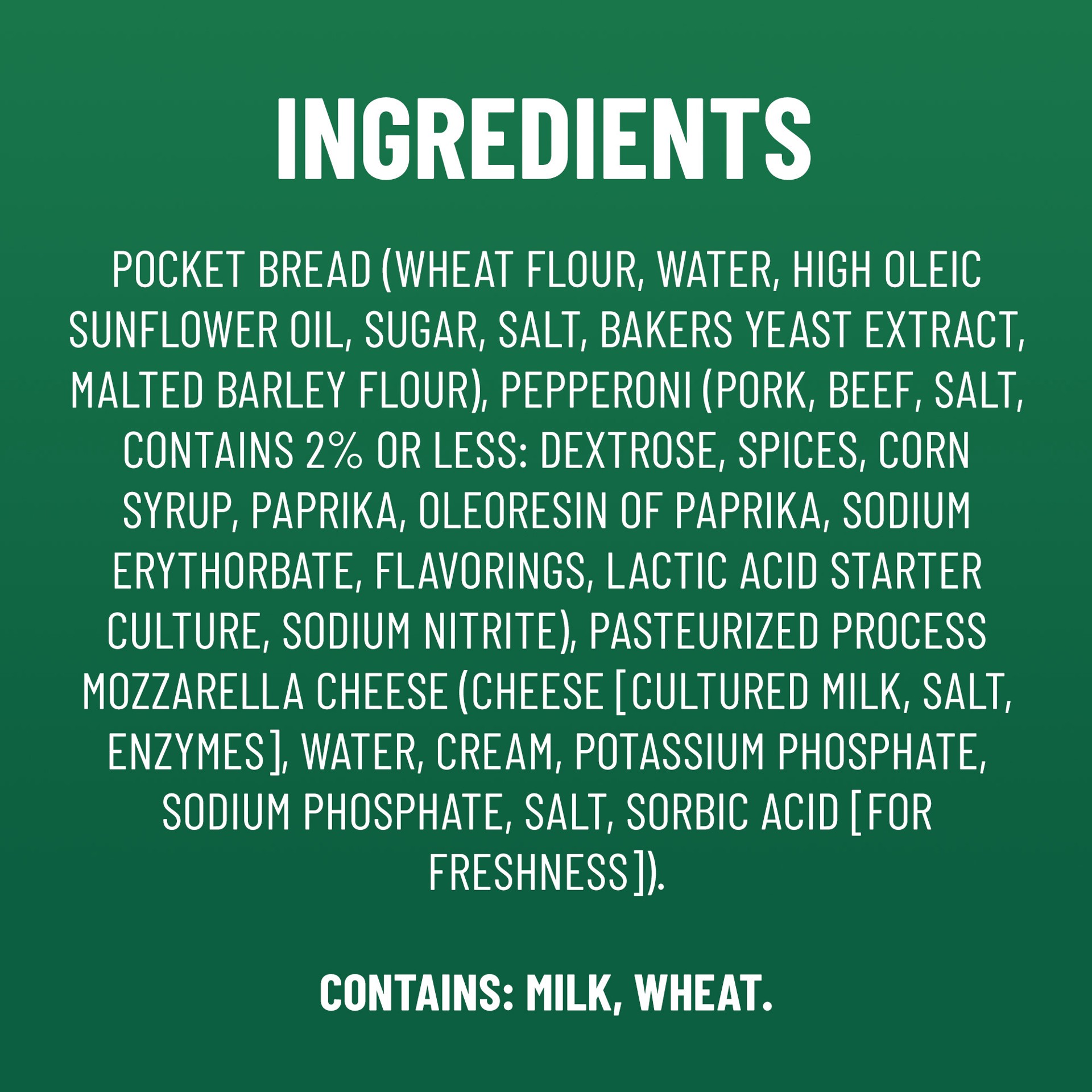 slide 3 of 5, Sandwich Bros. Sandwich Bros Pepperoni and Cheese Melt, Frozen Pita Pocket Sandwiches, Frozen Meal, 6 Count, 12 oz, 6 ct