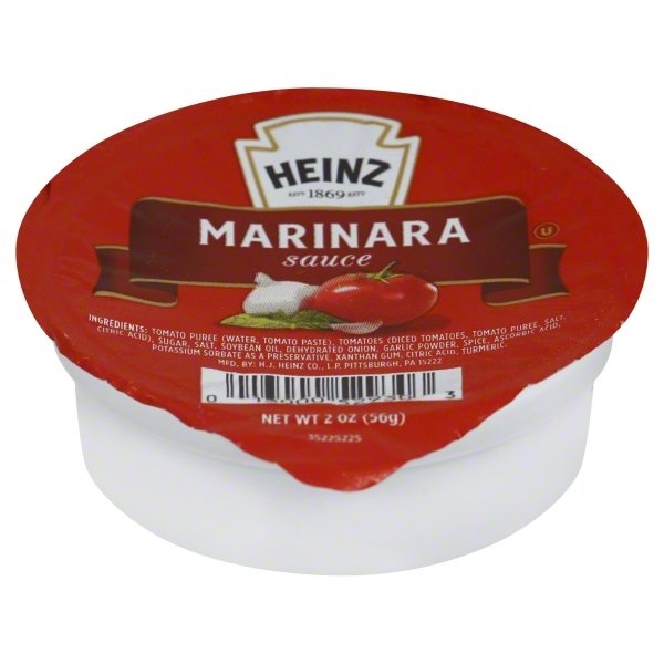 slide 1 of 3, Heinz Marinara Sauce 2 oz, 2 oz