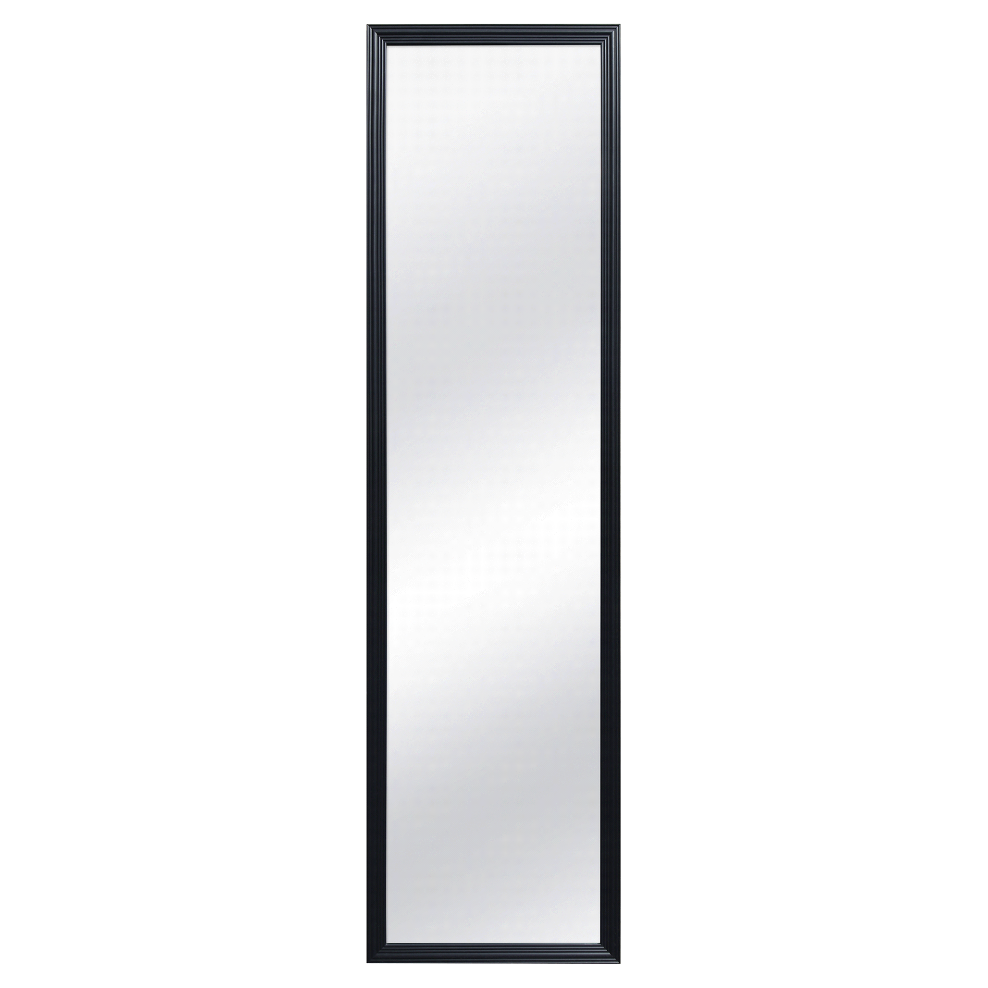 slide 1 of 1, MCS Door Mirror, Black, 13 x 49, 1 ct